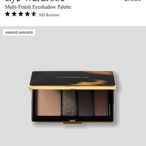 Victoria Beckham Eyeshadow Quartet in Neutral Brown and Taupe Tones